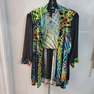 Frank Lyman Tropical Print Jacket